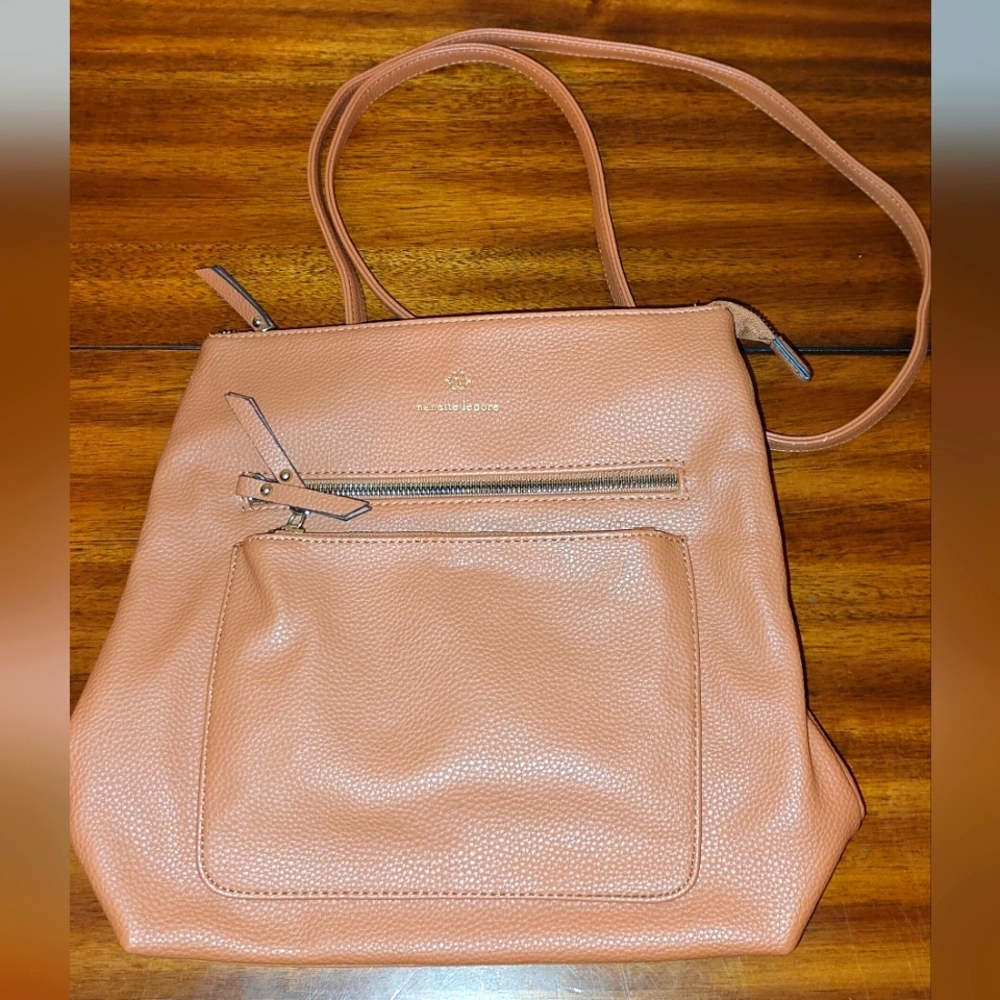 Nanette Lepore women's tan convertible bag